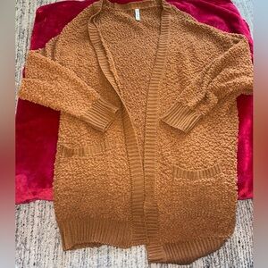 Zenana Outfitters Popcorn Long Sleeve Cardigan